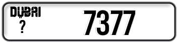 7377